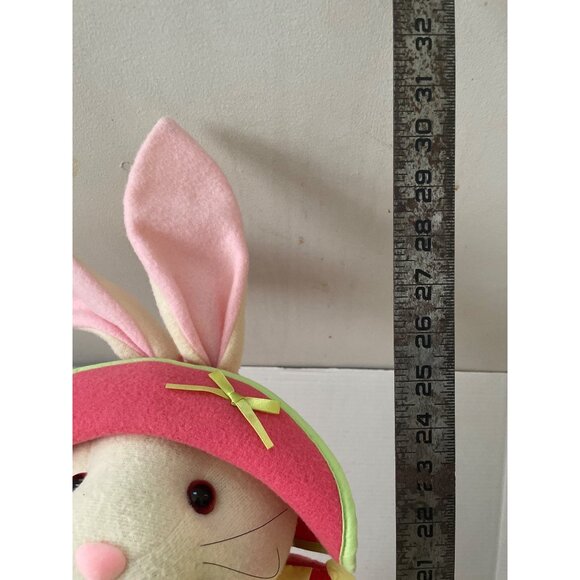 Easter Door Greeter - Etsy Vtg Henderson Handcraft Easter Door Porch Greeter 30 In Bunny Rabbit Plush Doll